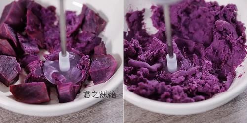  紫薯|软软的紫薯小餐包，谁不喜欢？