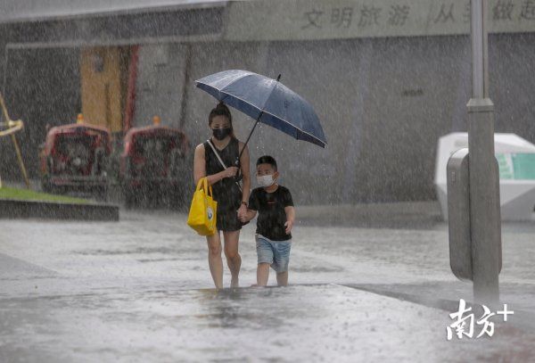 拉克|台风“森拉克”离去后，广东迎来又一次强降雨