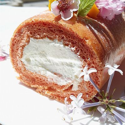 丝绒|红丝绒奶油蛋糕卷