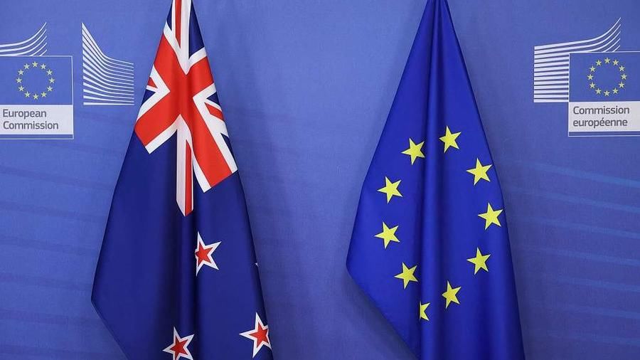 欧盟和新西兰签署自由贸易协定