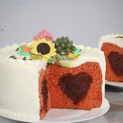  蛋糕|丝绒巧克力夹心蛋糕