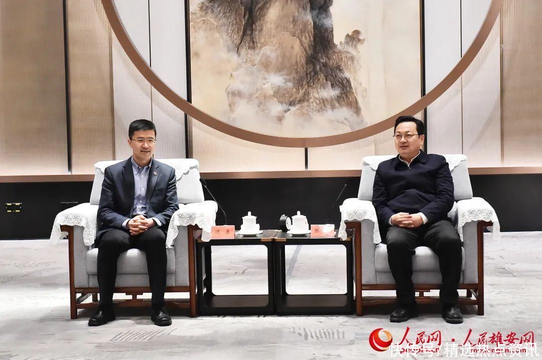 张国华与清华大学党委副书记过勇一行举行工作座谈