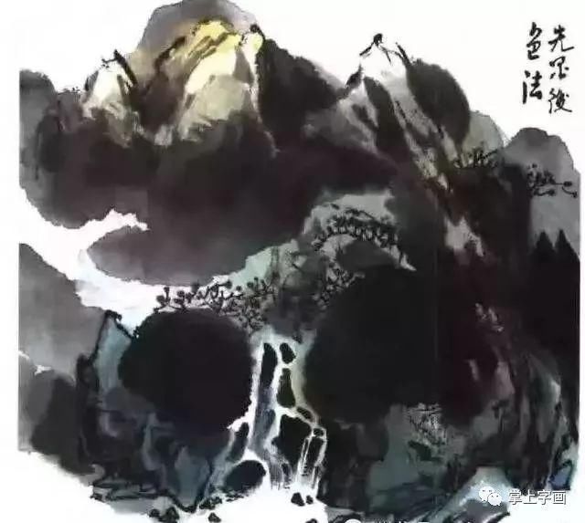  设色|传统山水画设色技法