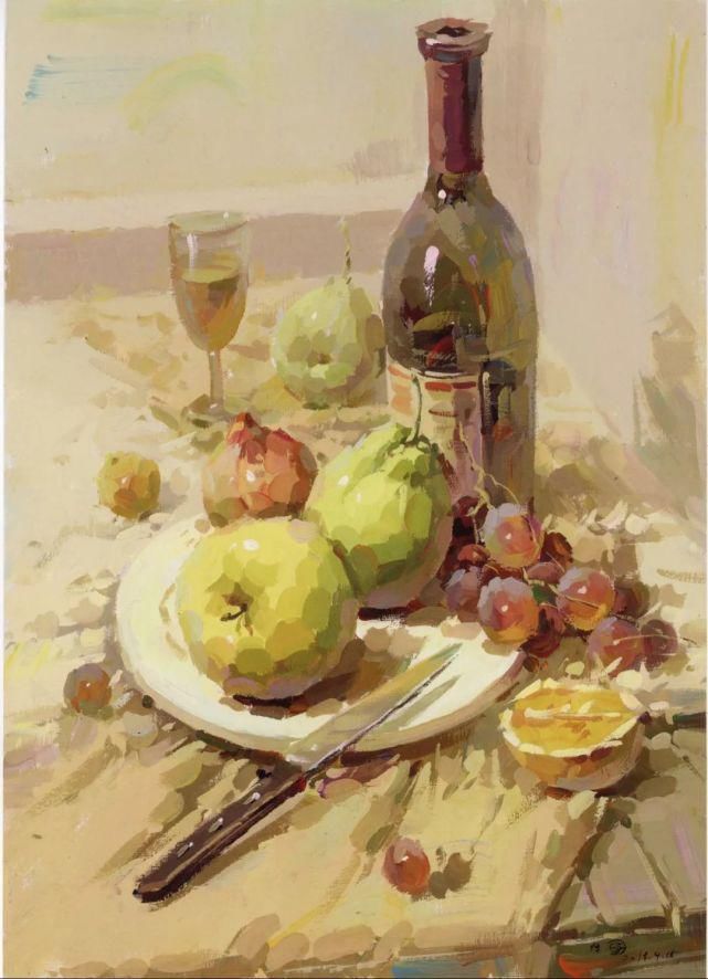 天赋|从零基础、没天赋的小白到熟练上手色彩静物，到底需要多少步？