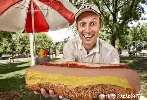 世界之最|吉尼斯世界之最世界上最大的热狗,最后的没钱根本模仿不来!