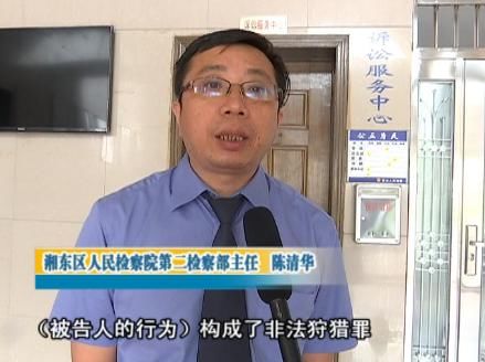 湘东区人民|判了！一男子非法捕猎野生动物，结果…