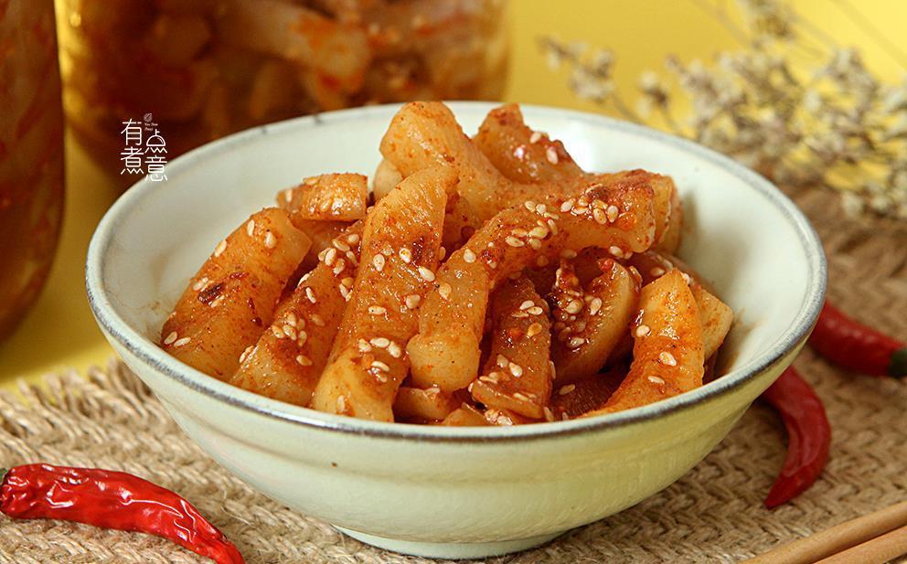  腌萝卜|消食这菜最在行，夏天我家要吃掉几十斤，脆爽又解腻，给肉都不换
