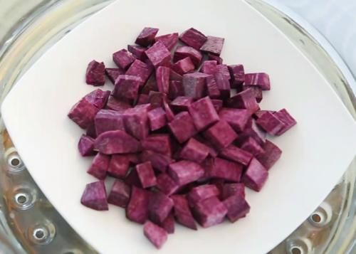 美味|分享一款奶香紫薯饼,孩子爱吃的营养辅食,软嫩香甜,美味又好吃