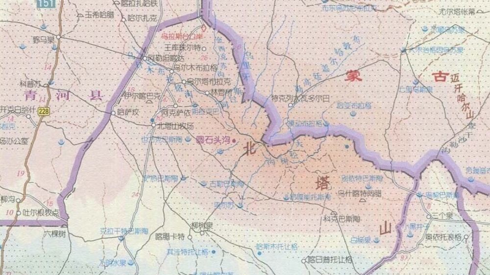  雷纳特地图|被遗忘的国土保卫战——新疆北塔山之战
