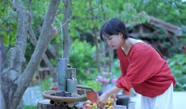 究竟|李子柒的厨艺究竟如何?看到她做的“水果雪糕”,网友:打扰了!