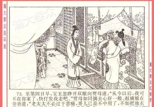  红楼梦|瀚大黎众｜四大名著连环画《红楼梦》之12《叔嫂逢五鬼》带字幕