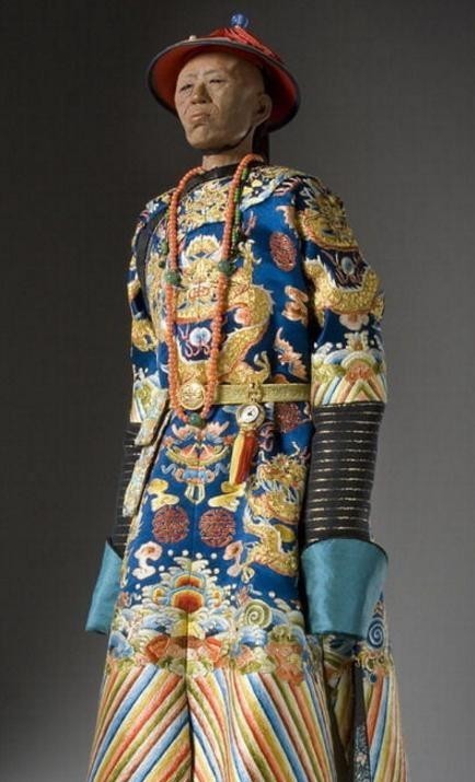 逼真|清朝人物蜡像康熙执笔太逼真，李莲英原来长这样