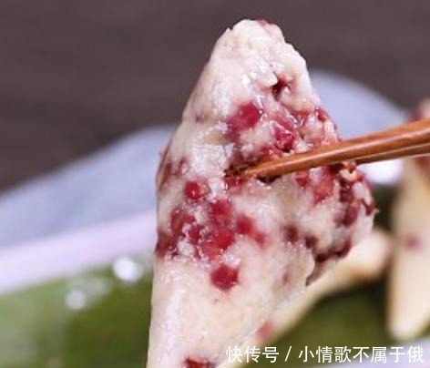 孩子|孩子挑食,不爱吃米饭,教你做香甜软糯红豆粽,简单美味又营养!