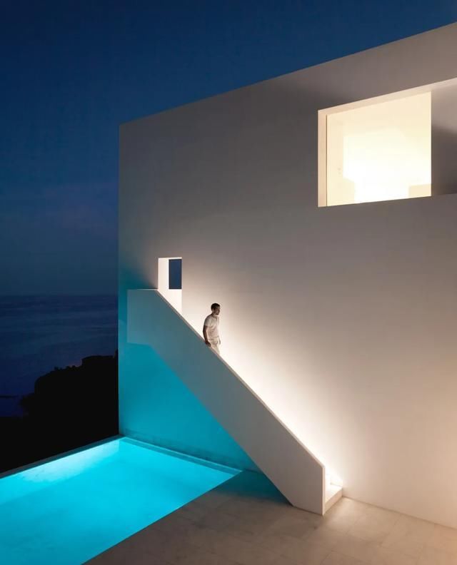 太美|太美了,白色极简主义别墅