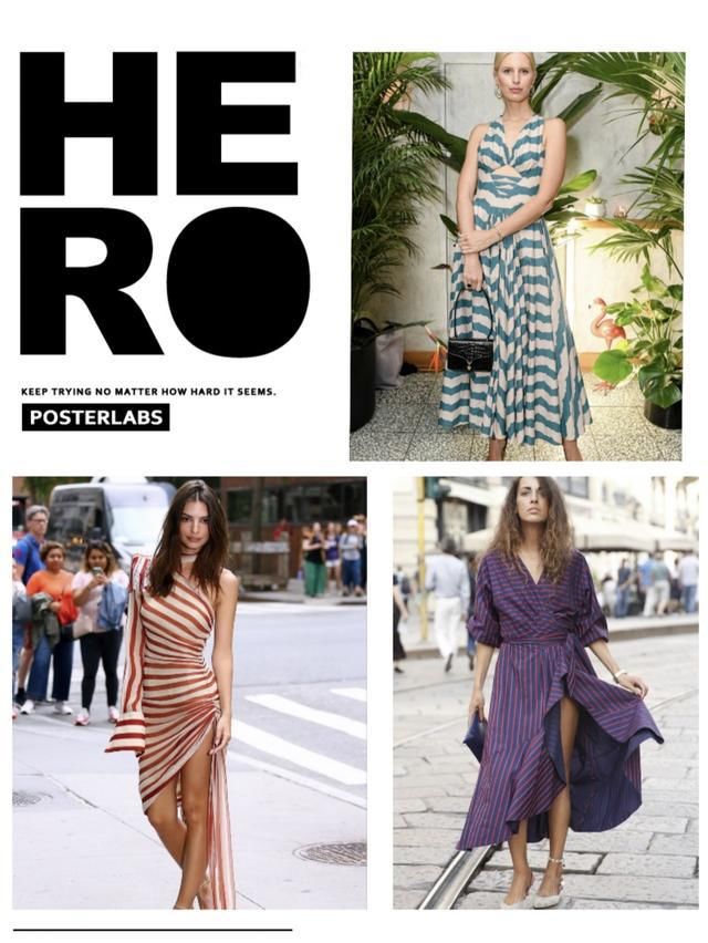  小心|简约不简单，瞧时尚博主的“基础条纹装”穿搭，处处透着小心机