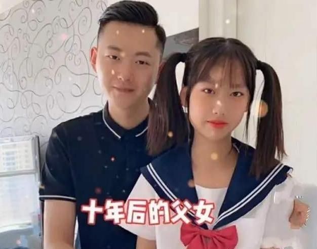  出道|“冻龄爸爸”照片火了，和女儿合照似兄妹，网友直呼：出道吧