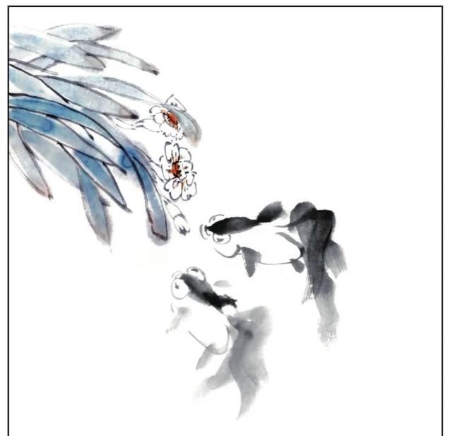  画法|怎么画鱼虾蟹蛙、写意《趣》画法