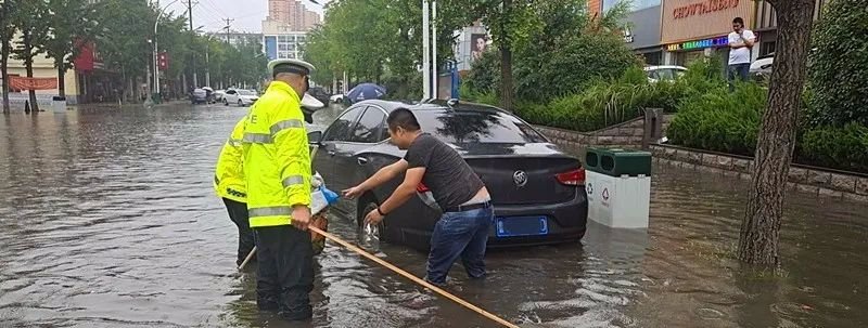 暴雨|暴雨来，他们在！昨天郯城这场雨到底多大？