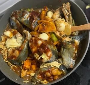  秋燥|白露时节之红薯版零油添三汁焖清江鱼,缓解秋燥就靠它