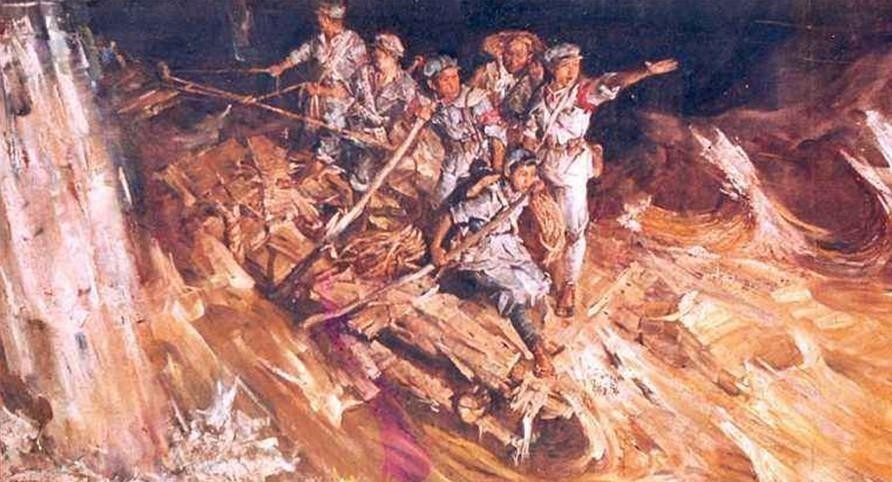 御寒|强渡乌江,红军喝酒御寒,刘亚楼:黔军两条枪,战斗力不强