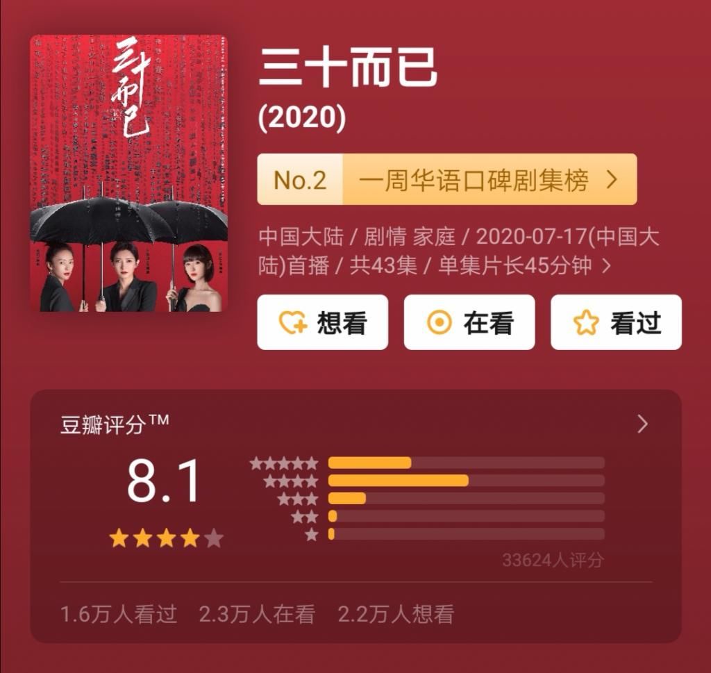  毛晓彤|《三十而已》群戏热映，江疏影童瑶毛晓彤上演女人三十酸甜苦辣