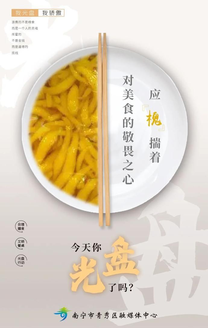 创建|【创建全国文明城】一起参与“光盘行动”吧！