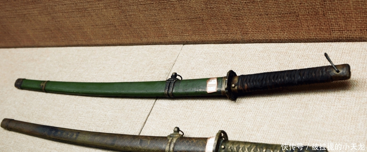 抗战|中国有把抗战时缴获的日本武士刀, 上面刻着9个字, 看后令人不寒而栗