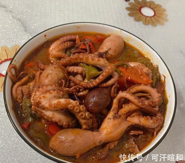  步骤|红烧八爪鱼，这样做，大人孩子都爱吃！