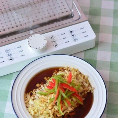 美食|美食新滋味:好吃不腻的清蒸金针菇