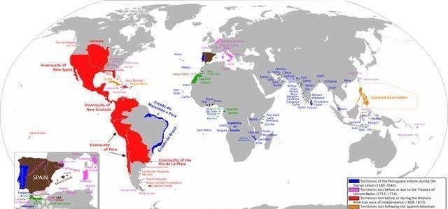 庞大|西班牙帝国之殇！连绵不绝的战争毁掉了一个庞大的“日不落帝国”