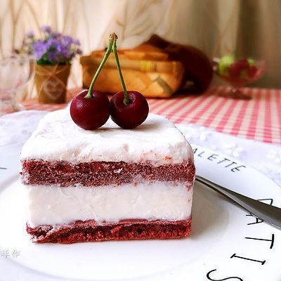  酸奶|棉花糖酸奶冰淇淋蛋糕