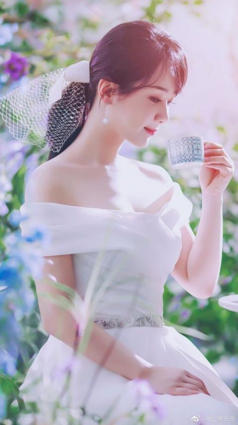  发带|杨紫最近的造型竟和刘诗诗有几分神似！越来越显优雅精致了！
