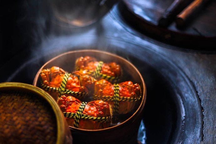 解秋|湖蟹鲜、桂花甜、山果香,解秋馋