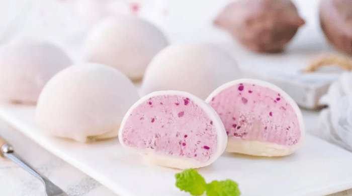  夏天|粉色的水蜜桃冰淇淋、紫色的雪媚娘，夏天的你不可以错过哦