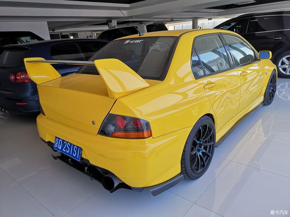  真的|【玩车攻略】情怀至上“大街霸” 柠檬黄EVO9 我真的酸了