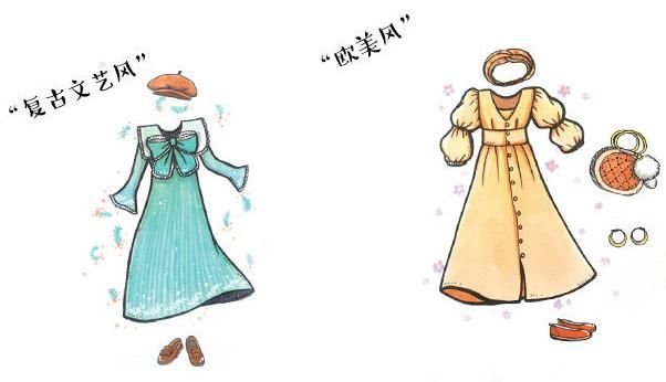  青春校园|解锁甜心少女换装趴！7个步骤画出青春校园风的Q萌女孩