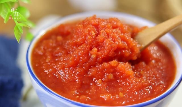  在家|在家自制番茄酱，成本不到5块钱，能做一大碗，香甜好吃无添加