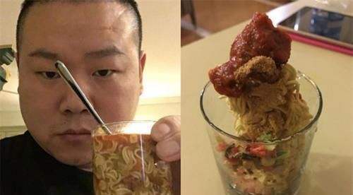  吃不起|明星的泡面餐：几块的面让黄磊做到吃不起，而李易峰变李饿疯！