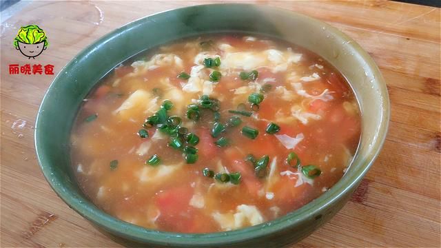  滑嫩|西红柿鸡蛋汤很多人第一步就错了，大厨教你窍门，蛋花滑嫩又美味