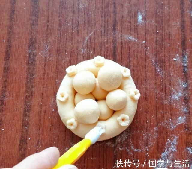 看着|聚宝盆花样馒头,光看着就让人开心