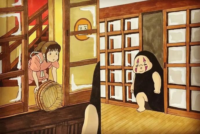  画家|日本插画家专门“抹黑”宫崎骏动画，却引来无数人点赞，画风简直...