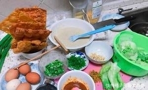  家人|给你的家人再添一份主食。杂粮煎饼既美味又健康，你不必在外面买