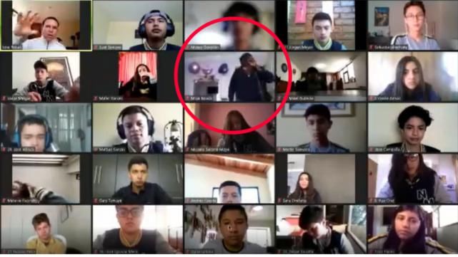 镜头|女学生上网课时被入室打劫，视频镜头记录下一切，老师和同学都看着