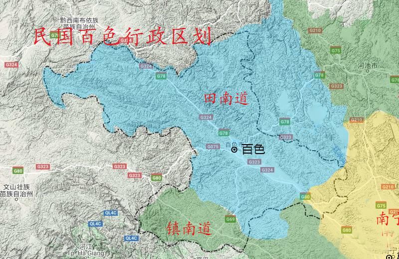 属邕州都督府管辖|给你附上从唐代至当代百色行政区划史的地图，你能找到凌云吗？