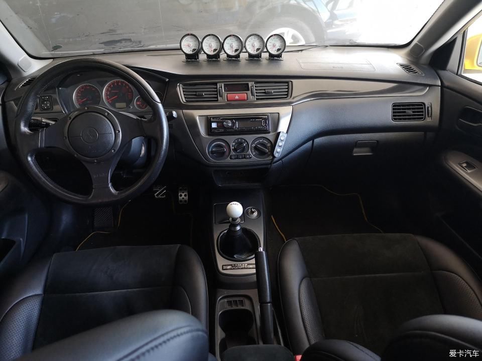  真的|【玩车攻略】情怀至上“大街霸” 柠檬黄EVO9 我真的酸了