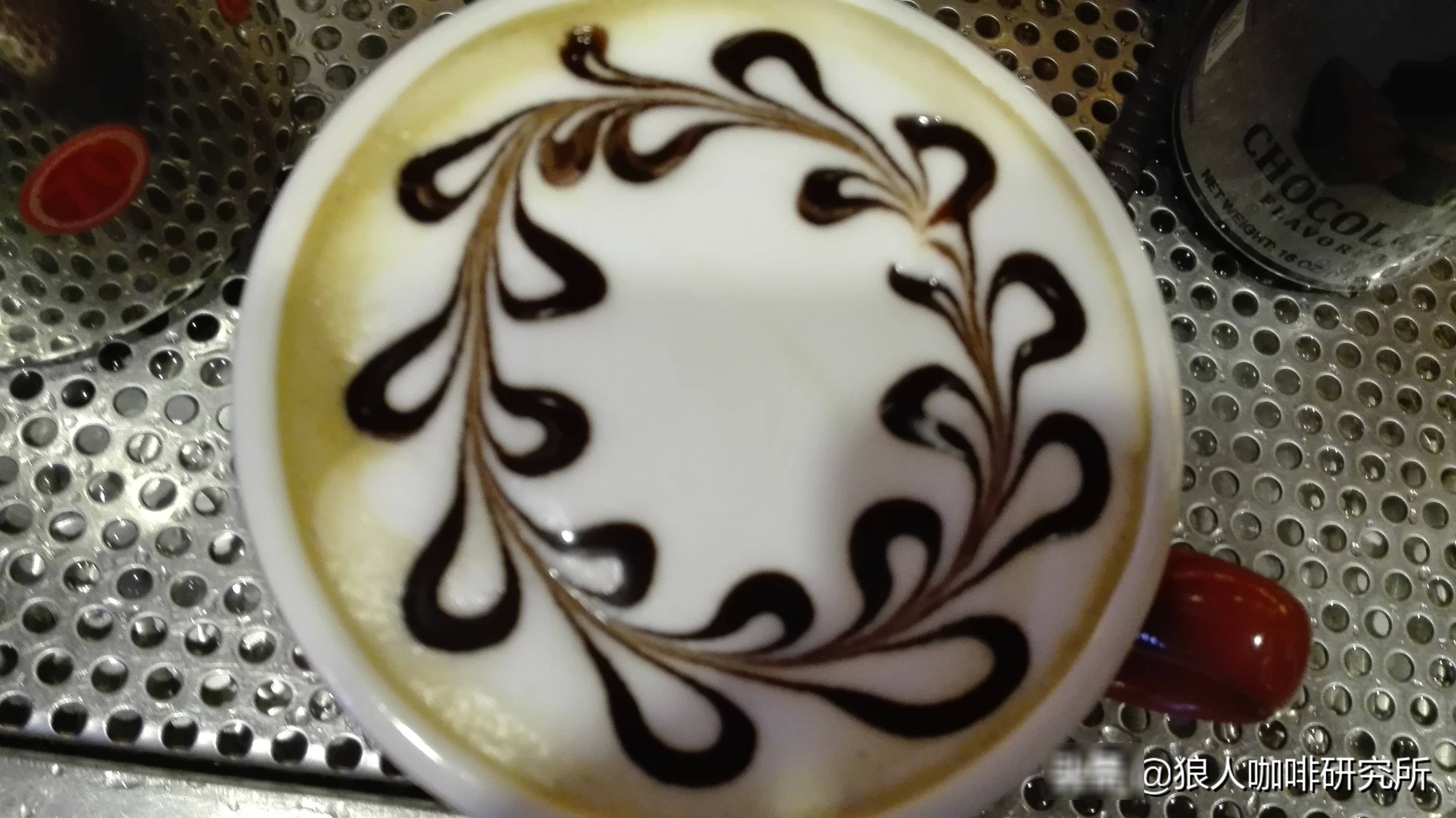 巧克力酱|在家也能轻松get到漂亮的牛奶咖啡 咖啡雕花,你知道拥有