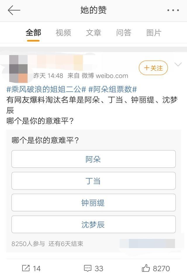  傻瓜|《浪姐》二公排名迷惑，剧本这么明显，把观众把傻瓜吗？