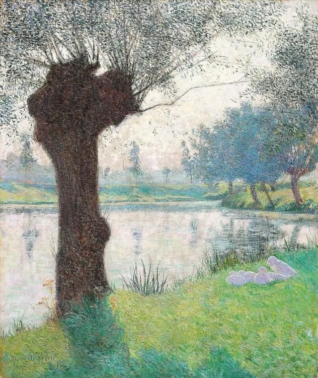  韦特|比利时女画家安娜·韦特的印象油画