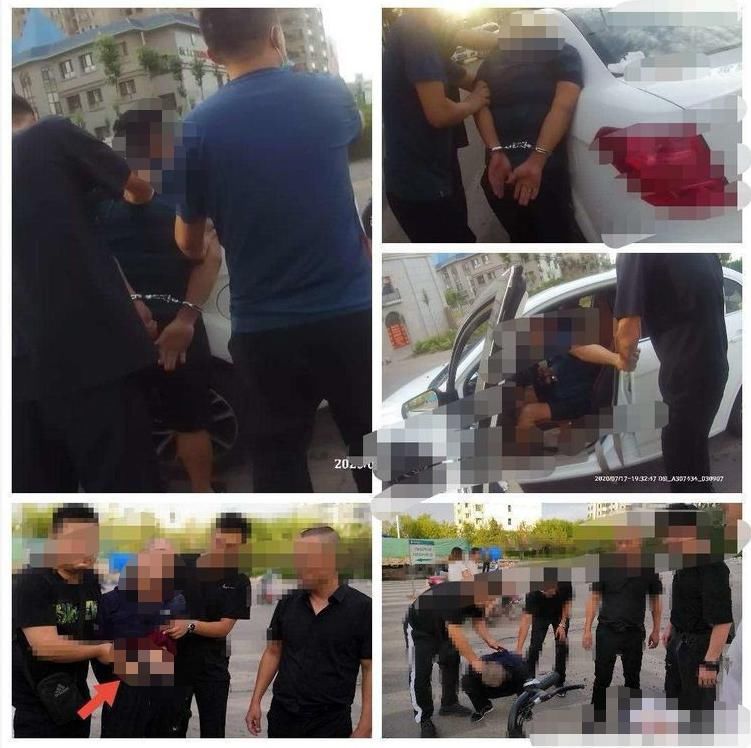  追捕|追捕实拍丨毒贩腰别长刀！