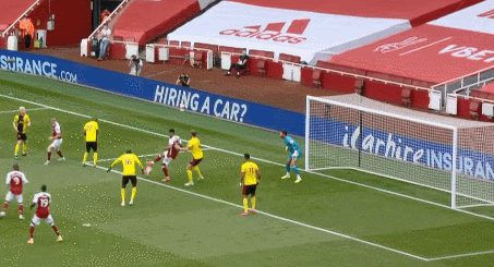 获胜|3-2获胜英超收官！阿森纳第1射手梅开2度，轰出近距离倒钩破门